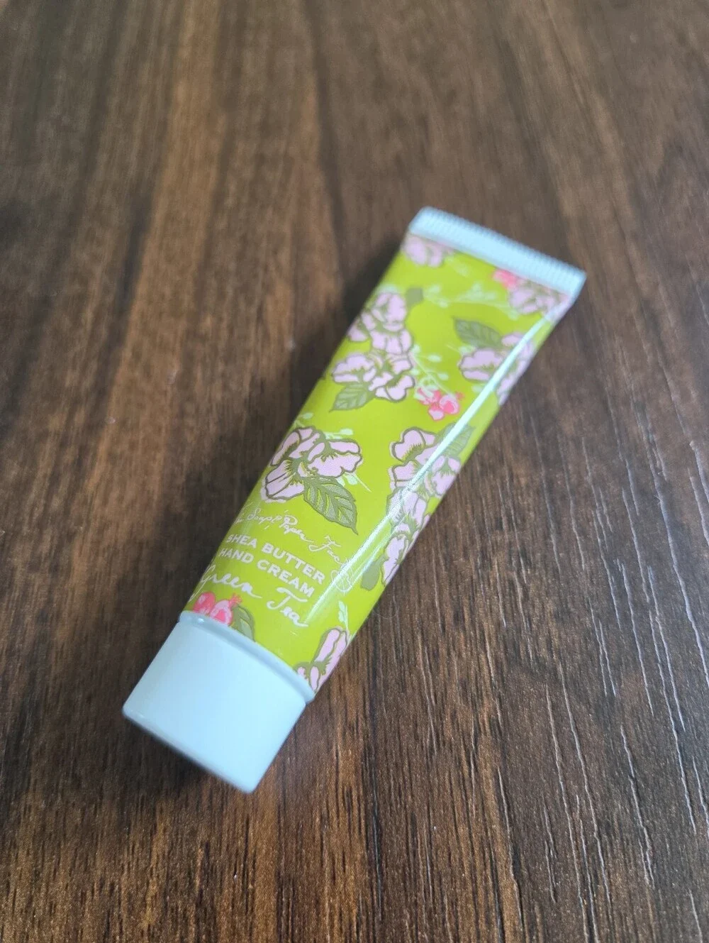 Soap & Paper Factory Green Tea Shea Butter Hand Cream 15ml Travel Mini New